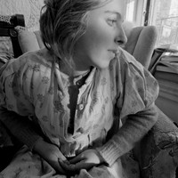 Francesca Woodman in her studio-03, 1976