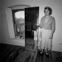 Francesca Woodman in her studio-19, 1978