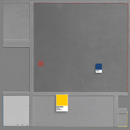 Piet Mondrian Reduction-01, 2025