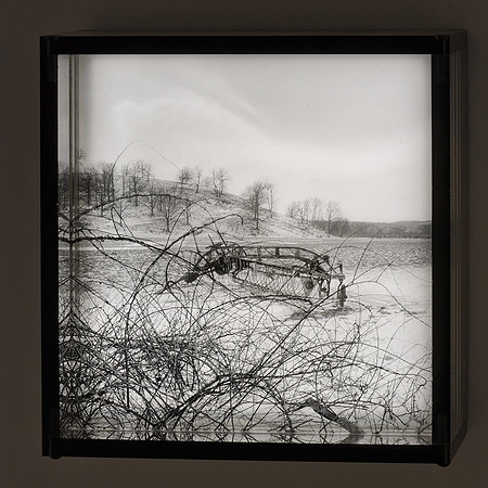 Hay Rake in Winter,1989,3-20
