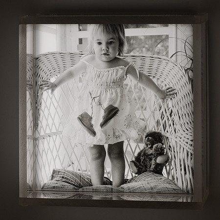 Francesca with Baby Shoes,1994,2-20