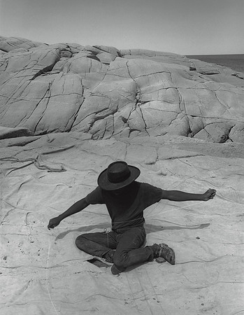 Man Mending Stones, 1996