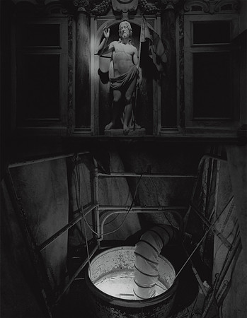 Manhole and Statue, 1997