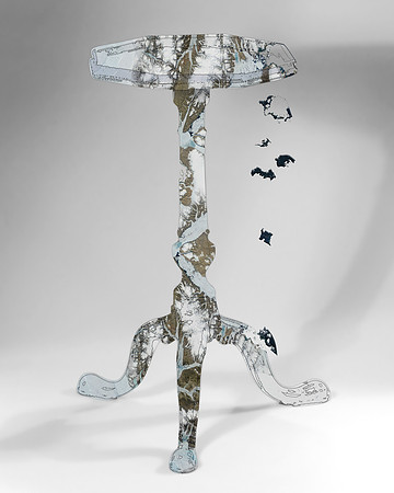 George III Galleried Kettle Stand