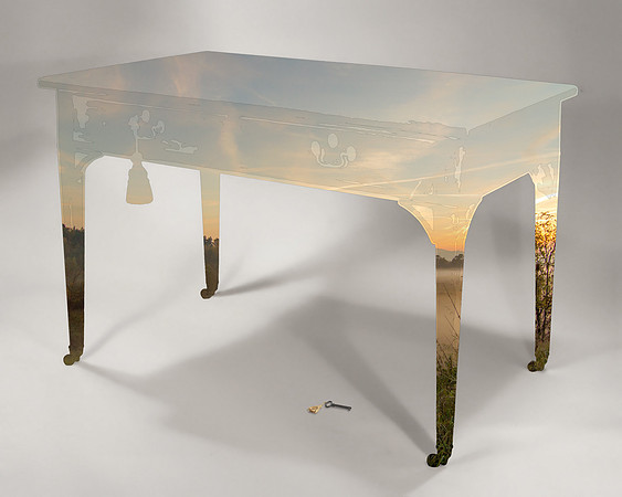 George III Mahogany Writing Table