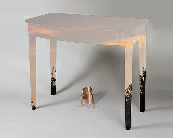 Hepplewhite Mahogany Dressing Table