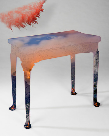Queen Anne Burr Walnut Card Table