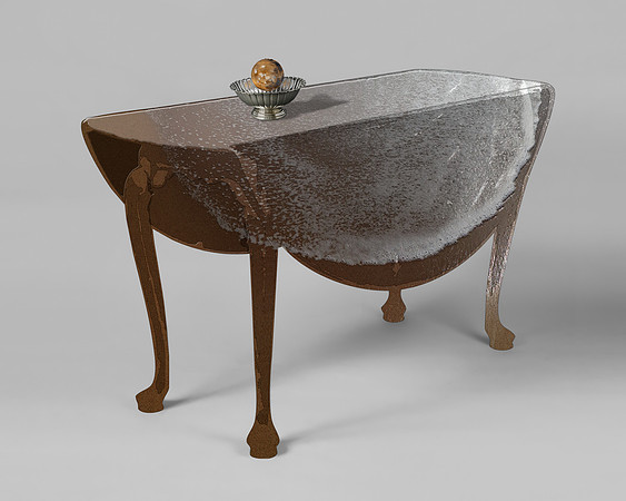 Queen Anne Drop Leaf Dining Table